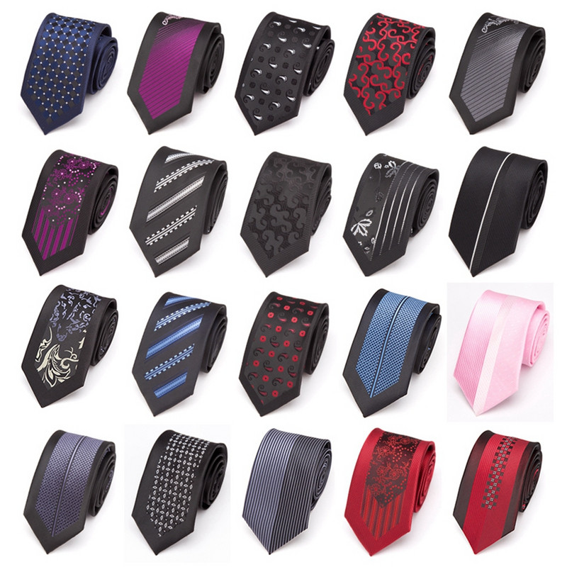 Férfi nyakkendők Formális Luxus csíkos nyakkendő Üzleti Esküvői Divat Jacquard 6 cm Nyakkendők Férfi ruha Ing Kiegészítők Csokornyakkendő