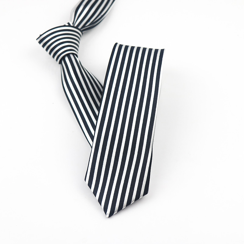 5CM uske crne karirane kravate s printom Žene Muškarci Crno-bijele karirane kravate Djevojačke ležerne ogrlice Odijela s uskom kravatom Slim Gravata
