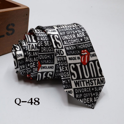 Klasična modna muška uska kravata, šarene glazbene note, klavir, gitara, poliester, 5 cm širine, kravata, poklon za zabavu