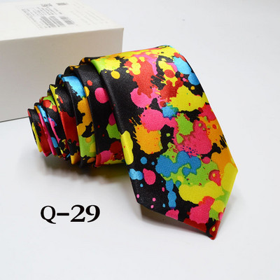 Klasična modna muška uska kravata, šarene glazbene note, klavir, gitara, poliester, 5 cm širine, kravata, poklon za zabavu