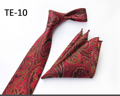 New Fashion Μονόχρωμη φλοράλ ανδρική γραβάτα 8cm μεταξωτό σετ γραβάτας Μπλε Πορτοκαλί Μωβ Κίτρινο Γκρι Κόκκινο Σετ Γάμου μονόπλευρη τετράγωνη γραβάτα