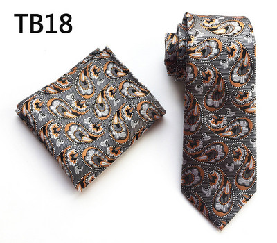 New Fashion Μονόχρωμη φλοράλ ανδρική γραβάτα 8cm μεταξωτό σετ γραβάτας Μπλε Πορτοκαλί Μωβ Κίτρινο Γκρι Κόκκινο Σετ Γάμου μονόπλευρη τετράγωνη γραβάτα