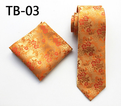 New Fashion Μονόχρωμη φλοράλ ανδρική γραβάτα 8cm μεταξωτό σετ γραβάτας Μπλε Πορτοκαλί Μωβ Κίτρινο Γκρι Κόκκινο Σετ Γάμου μονόπλευρη τετράγωνη γραβάτα