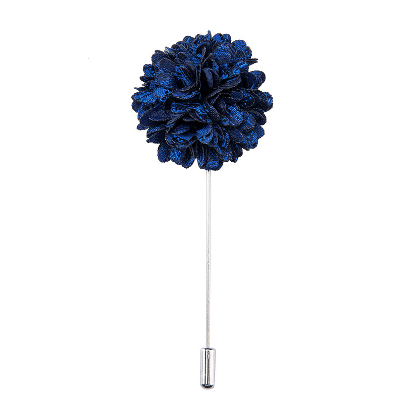 Hi-Tie luxus szőtt selyem sötétkék férfi csokornyakkendő zseb négyzet mandzsettagombok bross szett pillangós csomó csokornyakkendő férfiaknak esküvői iroda