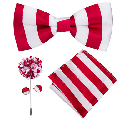 Hi-Te Luxury Mint Πράσινο μεταξωτό ανδρικό παπιγιόν Μαντήλι μανικετόκουμπα Σετ καρφίτσα με κόμπο πεταλούδα Παπιγιόν για άνδρες Δώρο γραφείου γάμου