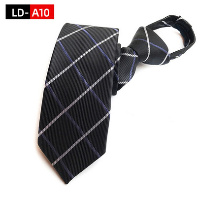 Lipsud meestele Must lips tõmblukk Eelseotud kikilips Naiste roheline tumesinine punane lipsud klassikaline 8 cm kaelus meestele särk Cravat tõmblukk