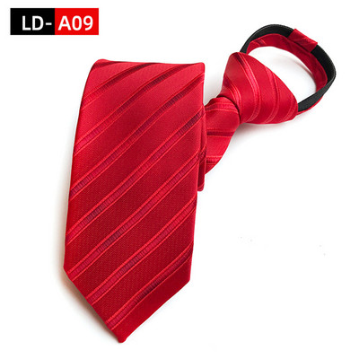 Lipsud meestele Must lips tõmblukk Eelseotud kikilips Naiste roheline tumesinine punane lipsud klassikaline 8 cm kaelus meestele särk Cravat tõmblukk