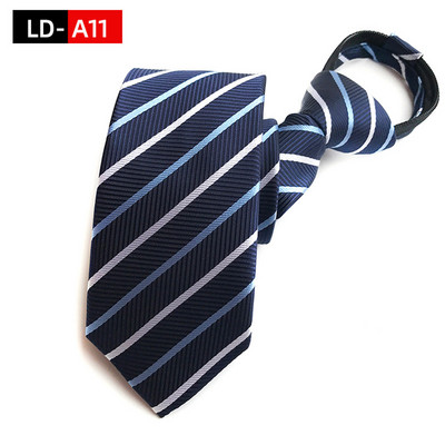 Lipsud meestele Must lips tõmblukk Eelseotud kikilips Naiste roheline tumesinine punane lipsud klassikaline 8 cm kaelus meestele särk Cravat tõmblukk