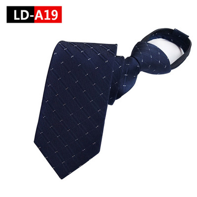 Lipsud meestele Must lips tõmblukk Eelseotud kikilips Naiste roheline tumesinine punane lipsud klassikaline 8 cm kaelus meestele särk Cravat tõmblukk