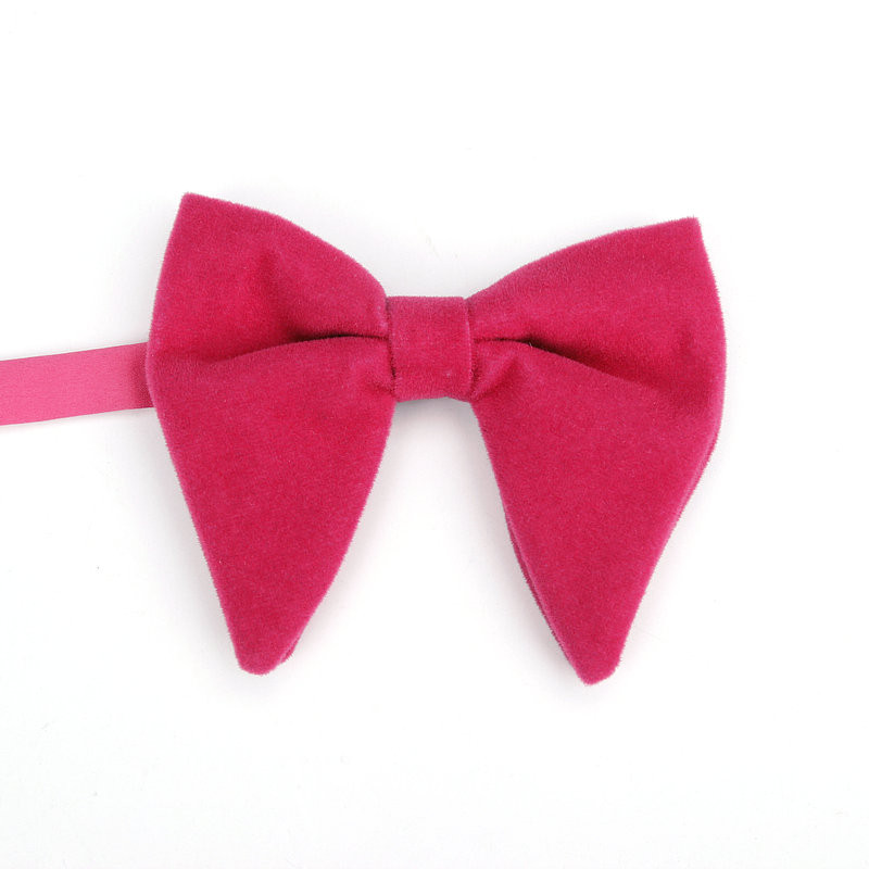 Muške velike leptir-mašne za žene Muškarci Mikro antilop leptir-mašna Candy Čvrsti samt Leptir Mekana gipka Gravata kravata za svatove Mašna-knol