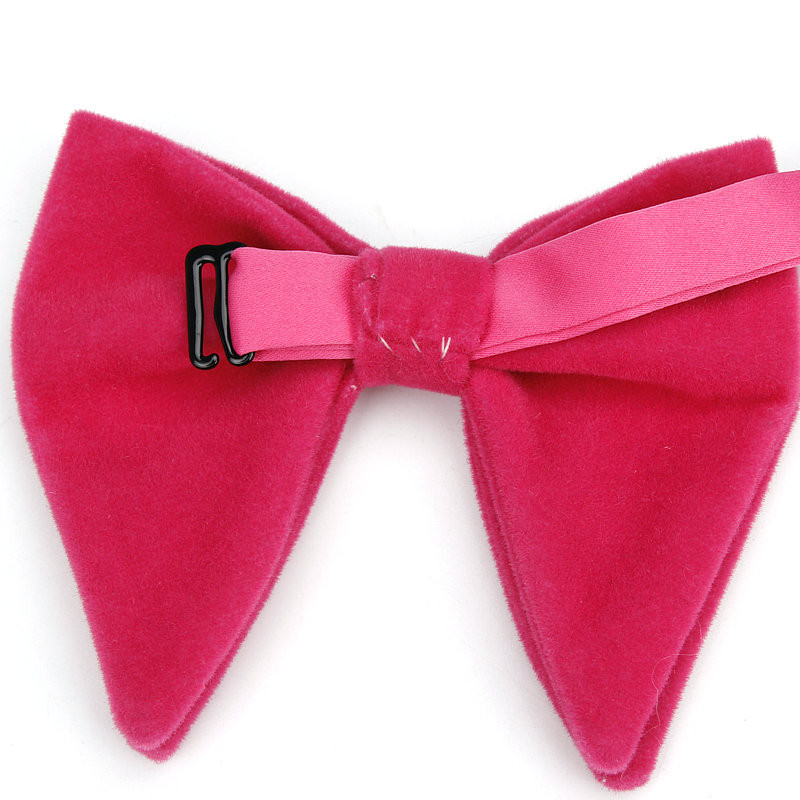 Muške velike leptir-mašne za žene Muškarci Mikro antilop leptir-mašna Candy Čvrsti samt Leptir Mekana gipka Gravata kravata za svatove Mašna-knol