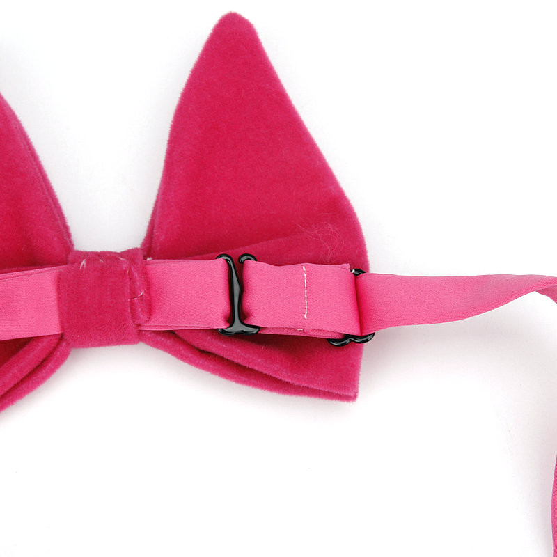 Muške velike leptir-mašne za žene Muškarci Mikro antilop leptir-mašna Candy Čvrsti samt Leptir Mekana gipka Gravata kravata za svatove Mašna-knol