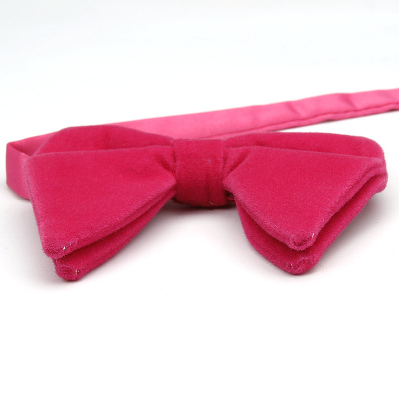 Muške velike leptir-mašne za žene Muškarci Mikro antilop leptir-mašna Candy Čvrsti samt Leptir Mekana gipka Gravata kravata za svatove Mašna-knol