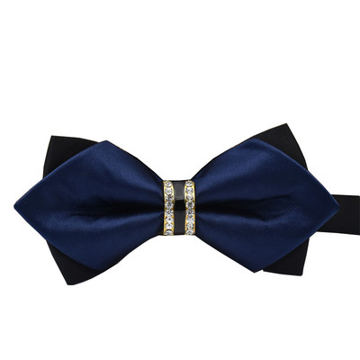 Ručno izrađene luksuzne muške leptir-mašne, modna kravata s crnim leptirima, muškim svečanim odijelom, dodaci za mladoženju, svatove, muška leptir-kravata