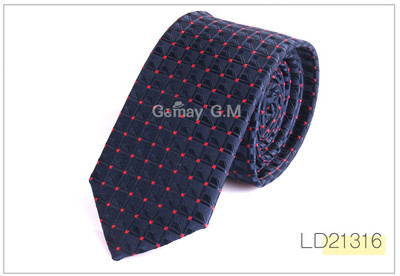 Új jacquard szőtt nyakkendő férfiaknak esküvői üzleti klasszikus nyakkendők divatos poliészter vékony férfi nyakkendő öltönyhöz 6 cm széles nyakkendő