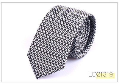 Új jacquard szőtt nyakkendő férfiaknak esküvői üzleti klasszikus nyakkendők divatos poliészter vékony férfi nyakkendő öltönyhöz 6 cm széles nyakkendő