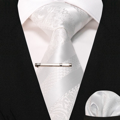 JEMYGINS klasikiniai šilko prabangūs vyriški kaklaraiščiai Gėlėti dryžuoti raudoni žalia kaklaraiščiai Paisley kaklaraištis kišeninis kvadratinis komplektas vyriškas vestuvių vakarėlio kaklaraištis