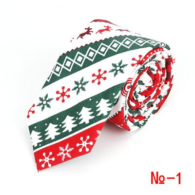 2020. Potpuno nova božićna kravata od 6 cm Crveno Plavo Zelena Kravata s printom Djeda Mraza Božićno drvce Kravata za festivalske darove
