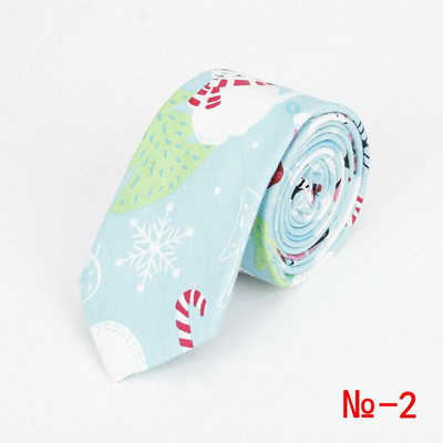 2020. Potpuno nova božićna kravata od 6 cm Crveno Plavo Zelena Kravata s printom Djeda Mraza Božićno drvce Kravata za festivalske darove