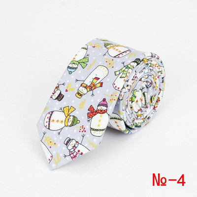2020. Potpuno nova božićna kravata od 6 cm Crveno Plavo Zelena Kravata s printom Djeda Mraza Božićno drvce Kravata za festivalske darove