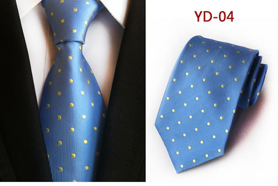 Класическа модна копринена вратовръзка на карирани райета Едноцветна зелена оранжева червена вратовръзка на точки за мъже Бизнес парти Сватба Официални 8 см вратовръзки