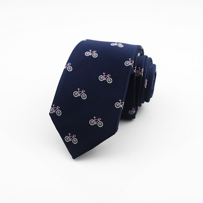 6cm Halloweeni lips Mood Meeste polüestrist pealuu jalgratas kitsad lipsud vabaaja merevärvi lipsud peoülikond särk krae tarvikud