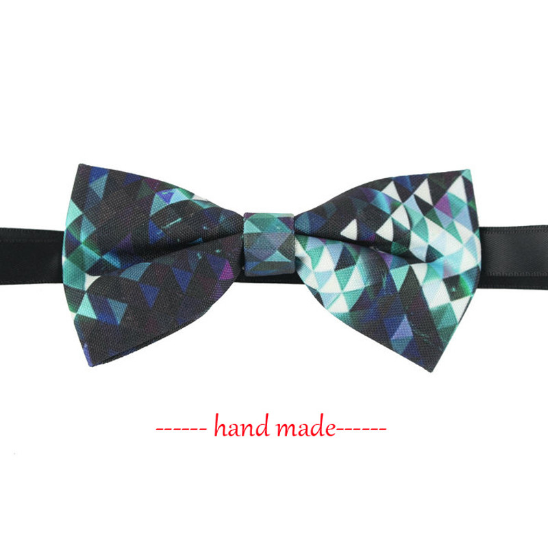 Papion cu imprimare Van Gogh Papion Moda Bărbați Femei Nuntă Afaceri Noaptea înstelată Papion cu imprimeu la modă Van Gogh