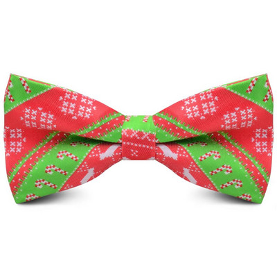 Nove božićne leptir-mašne Muška novost Prethodno zavezana leptir-mašna Crvena zelena leptir-mašna za muškarce Festivalski dodaci za zabavu