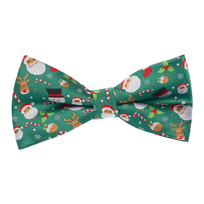 Nove božićne leptir-mašne Muška novost Prethodno zavezana leptir-mašna Crvena zelena leptir-mašna za muškarce Festivalski dodaci za zabavu