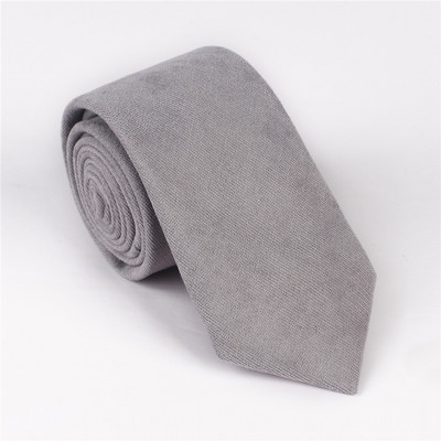 Új bársonyos zsályás zöld nyakkendő férfiaknak tömör pamut nyakkendő 6,5 cm széles vékony nyakkendő kék férfi esküvői piros nyakkendő nagykereskedés B164