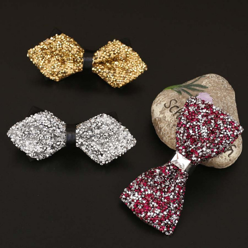 Linbaiway luksuzna dijamantna leptir mašna za muškarce Leptir leptir leptir leptir leptir kragna kravata za žene vjenčanje leptir leptir leptir prilagođeni LOGO