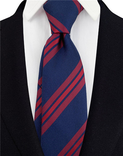 Cravate cu dungi gri pentru bărbați Cravată de mătase Verde 8 cm lățime Cravate de nuntă pentru bărbați Albastru Cravată de afaceri Cravată roșie A145