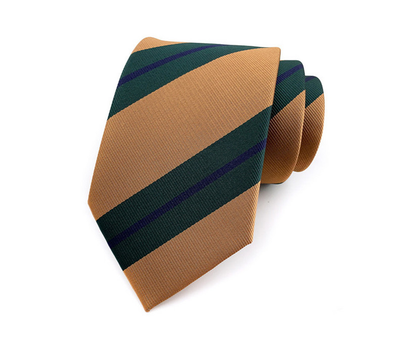 Cravate cu dungi gri pentru bărbați Cravată de mătase Verde 8 cm lățime Cravate de nuntă pentru bărbați Albastru Cravată de afaceri Cravată roșie A145