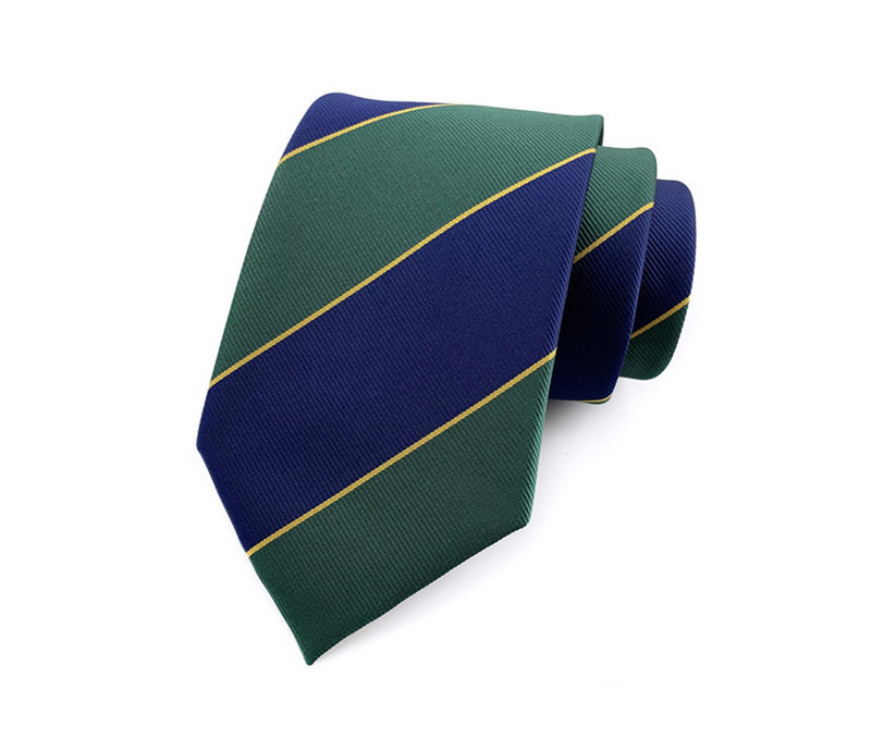 Cravate cu dungi gri pentru bărbați Cravată de mătase Verde 8 cm lățime Cravate de nuntă pentru bărbați Albastru Cravată de afaceri Cravată roșie A145