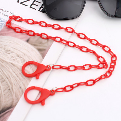 Gyerekszemüvegek Láncmaszk Akril Lányok Fiúk Színes Nyak Láncok Tartó Vonal Szíj Nyakpánt Medál Nyaklánc Nyaklánc Tartozékok