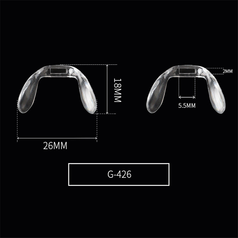 5 buc/set ochelari anti-alunecare tampoane pentru nas în formă de U pentru ochelari de vedere ochelari de soare ochelari de sticlă Accesorii pentru ochelari