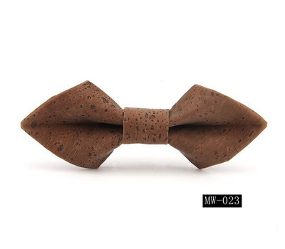 GUSLESON újdonság divat tömör parafa fa hegyes csokornyakkendő férfiaknak Esküvői party Férfi Ajándék kiegészítők Nyakkendő Kézzel készített Gravata