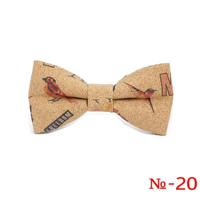 Marka Elegantna muška vintage leptir leptir leptir s motivom cvijeća i ptica za muškarce Vjenčanje, ležerne životinje Retro drvena leptir leptir leptir dodaci