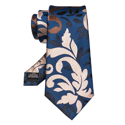 EASTEPIC kék, piros, sárga férfi nyakkendők Színes nyakkendők virágmintával Elegáns jacquard kiegészítők férfi barátoknak