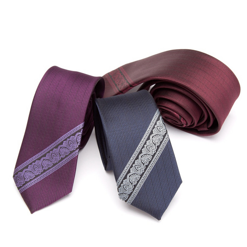 Férfi nyakkendő Divat 6 cm vékony nyakkendő Férfi nyakkendő üzlet Alkalmi Kiegészítők Esküvői ruha luxus nyakkendő csokornyakkendő XGVOKH márka