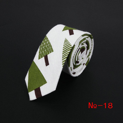 Lanena pamučna crtana kravata za muškarce Žene Uska kravata za vjenčanje Ležerne životinjske kravate Klasična odijela Smiješne tanke kravate