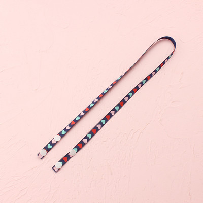 Állítható biztonságú arcmaszk zsinór Kényelmes, kényelmes tartó kötél, leesésgátló maszk, akasztós nyakba, kötőfék kötelek leejtőhajó