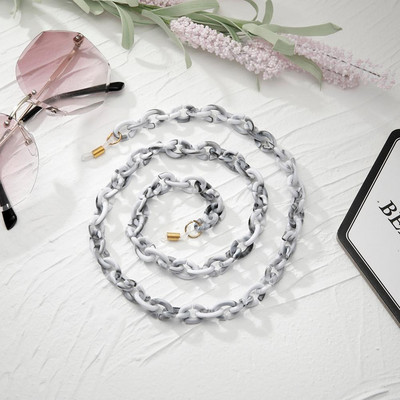 Θήκη αλυσίδας Skyrim Hot ακρυλικά γυαλιά Κόκκινο καφέ μαύρο αλυσίδες γυαλιών ηλίου Κορδόνι γυαλιών κορδόνι λαιμόκοψη Δώρο για γυναίκες