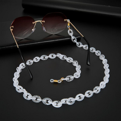 Θήκη αλυσίδας Skyrim Hot ακρυλικά γυαλιά Κόκκινο καφέ μαύρο αλυσίδες γυαλιών ηλίου Κορδόνι γυαλιών κορδόνι λαιμόκοψη Δώρο για γυναίκες