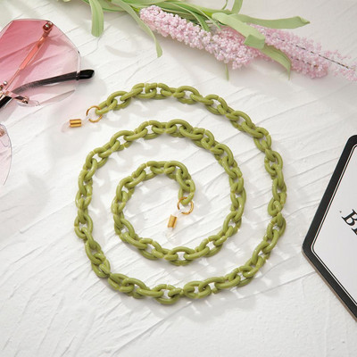 Θήκη αλυσίδας Skyrim Hot ακρυλικά γυαλιά Κόκκινο καφέ μαύρο αλυσίδες γυαλιών ηλίου Κορδόνι γυαλιών κορδόνι λαιμόκοψη Δώρο για γυναίκες