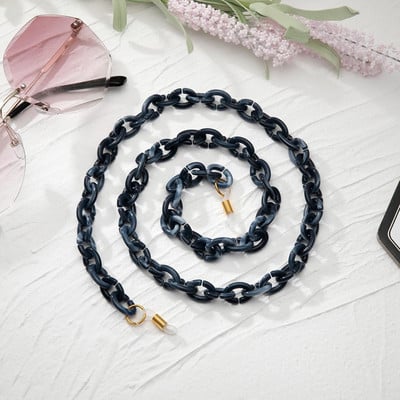 Θήκη αλυσίδας Skyrim Hot ακρυλικά γυαλιά Κόκκινο καφέ μαύρο αλυσίδες γυαλιών ηλίου Κορδόνι γυαλιών κορδόνι λαιμόκοψη Δώρο για γυναίκες