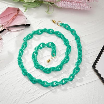 Θήκη αλυσίδας Skyrim Hot ακρυλικά γυαλιά Κόκκινο καφέ μαύρο αλυσίδες γυαλιών ηλίου Κορδόνι γυαλιών κορδόνι λαιμόκοψη Δώρο για γυναίκες