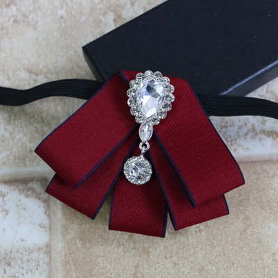 Panglică de lux în stil britanic de înaltă calitate, cravată clasică cu papion, decolteu, bărbați, cămașă de nuntă, accesorii pentru îmbrăcăminte