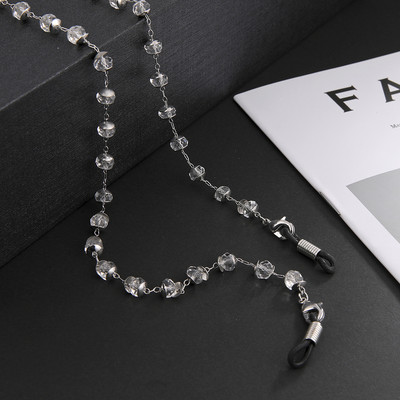 Skyrim, mărgele de cristal pentru femei, ochelari de soare, lanțuri pentru ochelari, curele pentru gât, frânghie, pentru ochelari, accesorii, lanț pentru mască