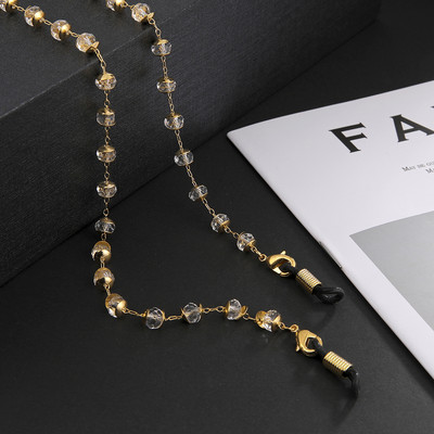 Skyrim, mărgele de cristal pentru femei, ochelari de soare, lanțuri pentru ochelari, curele pentru gât, frânghie, pentru ochelari, accesorii, lanț pentru mască